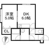 プアン・デ・ジュール 1DKの間取り