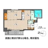 YU-COURT 大通西13(ユーコート大通西13) 1LDKの間取り