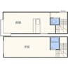 ソニア円山 1LDKの間取り