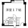 大通ハイム 1Rの間取り