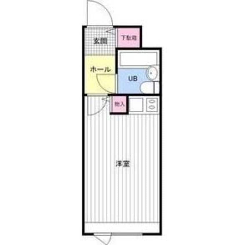 間取図 ダイアパレス大通第2