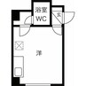 円山表参道小川ビル 1Rの間取り