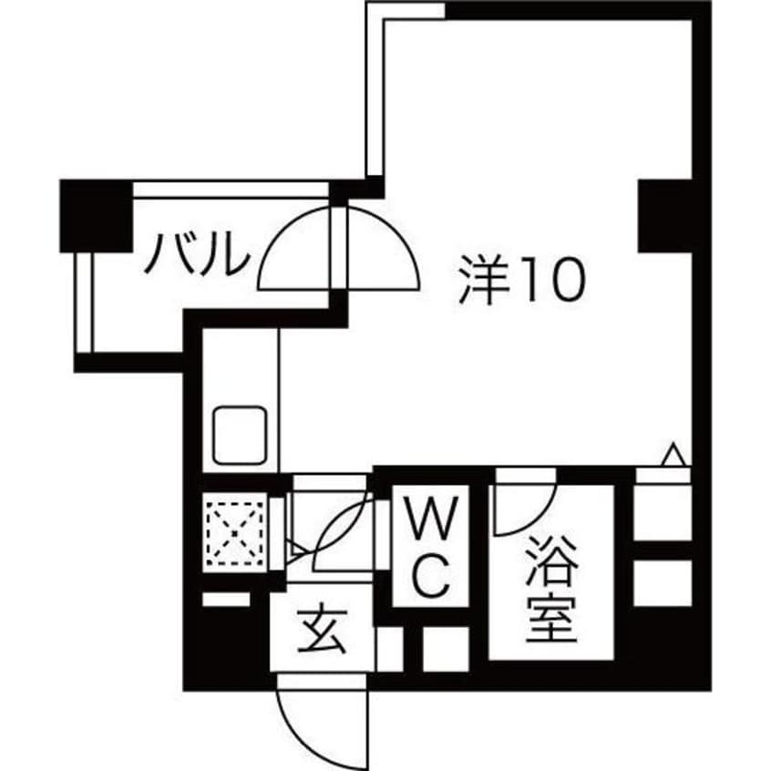 間取図 ライオンズシティ大通公園
