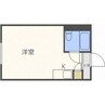 シャンボール札幌 1Rの間取り