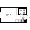 シャンボール札幌 1Rの間取り