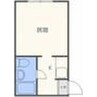 シャンボール札幌 1Rの間取り