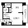 MYプラザ円山公園 1LDKの間取り