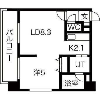 間取図 MYプラザ円山公園