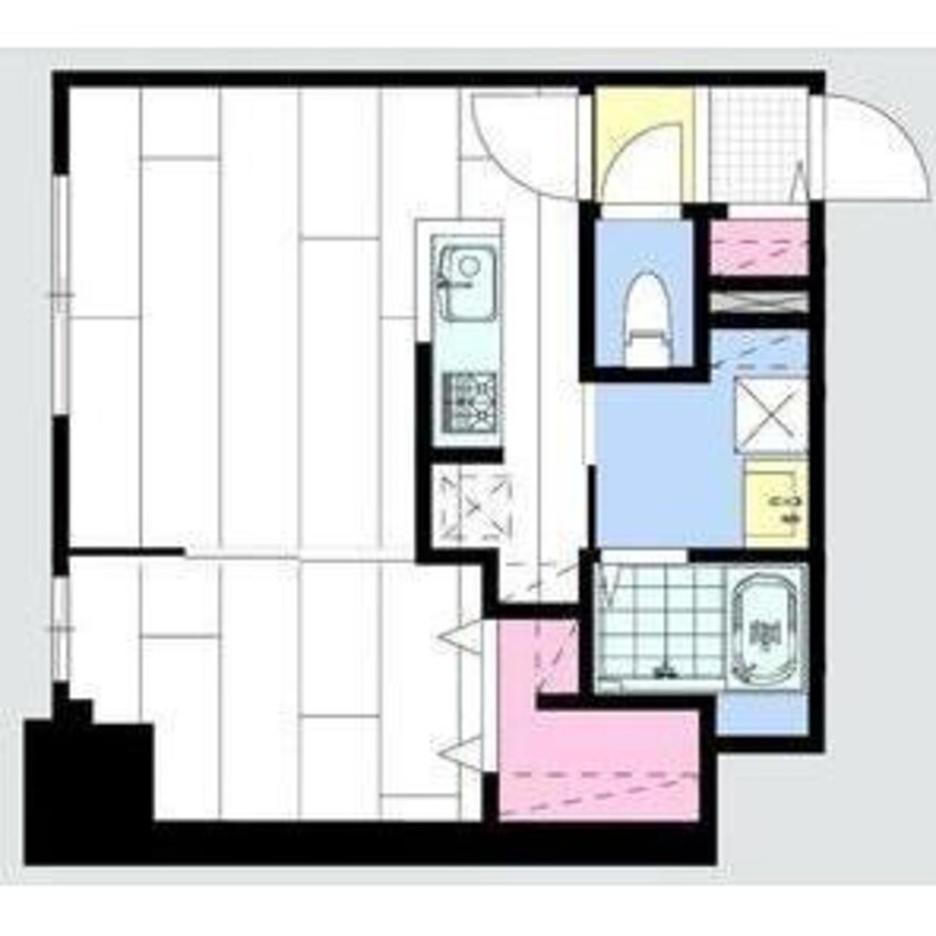 間取図 ラヴェーラ大通公園