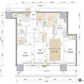 間取図 ONE札幌ステーションタワー