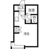 ラミアール札幌 1Rの間取り