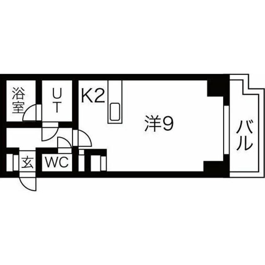 間取図 アップタウンハイツ