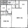 プレステージ知事公館 1LDKの間取り