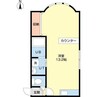 MSP722壱番館 1Rの間取り