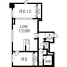 桂和レジデンス円山公園 2LDKの間取り