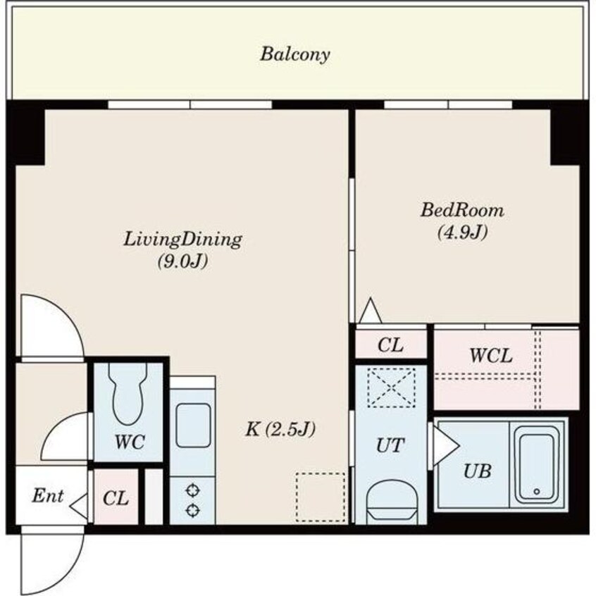 間取図 COM’S　RESIDENCE　鳥居前