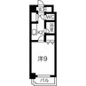 エレガンス円山 1Kの間取り