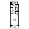 エレガンス円山 1Kの間取り