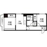 パシフィック北大前 2DKの間取り