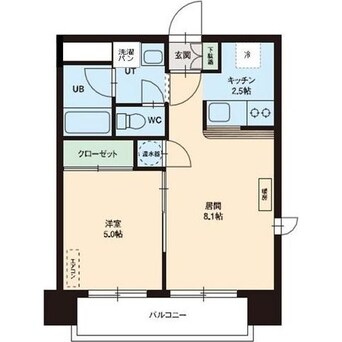間取図 サザンステラコート北大