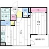 ヴェネーノ円山 1LDKの間取り