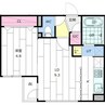 ヴェネーノ円山 1LDKの間取り