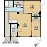 Beside北円山 2LDKの間取り
