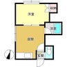 メゾン・ル・ヴェール 1DKの間取り