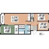ライオンズマンション円山 3LDKの間取り