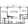 ブランシャール宮の森DX 2LDKの間取り