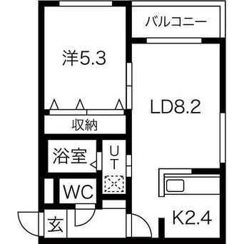 間取図 E-Horizon宮の森