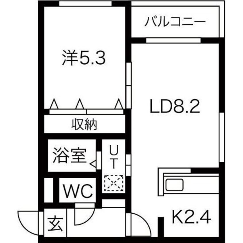 間取図 E-Horizon宮の森