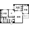 ハイム石蘭 3LDKの間取り