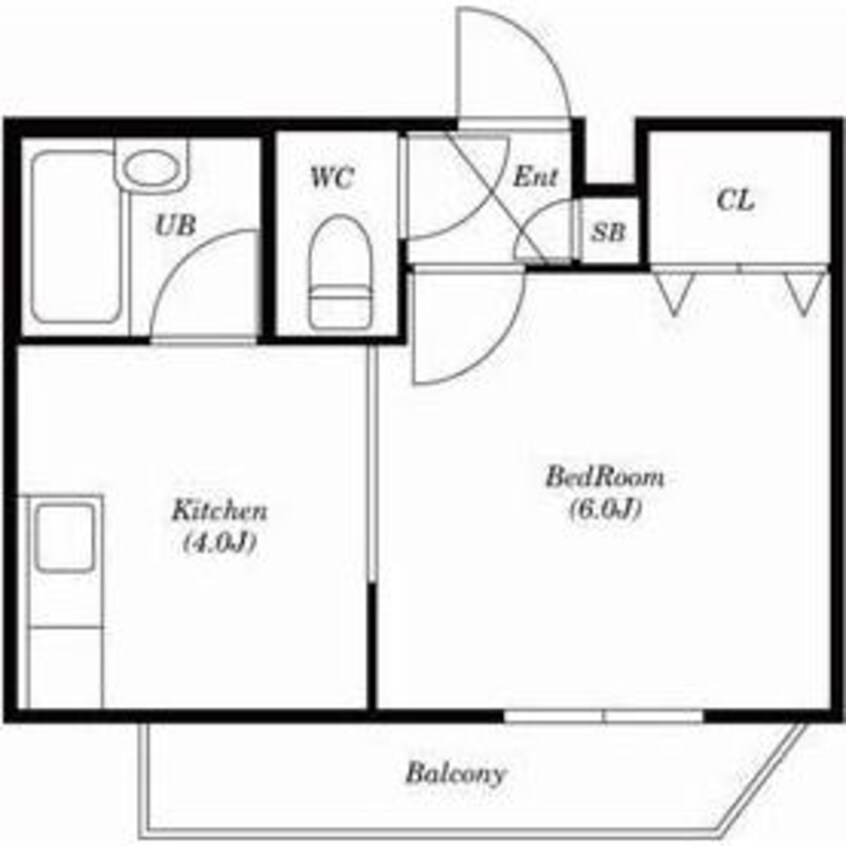 間取図 オパス宮の森