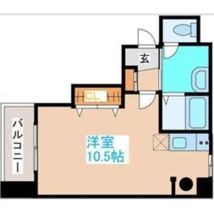 間取図 ル・クラージュ
