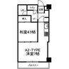 MFビル 1DKの間取り