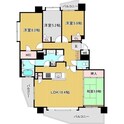 クリーンリバーフィネス桑園南の間取図