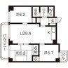 サンシャイン円山 3LDKの間取り