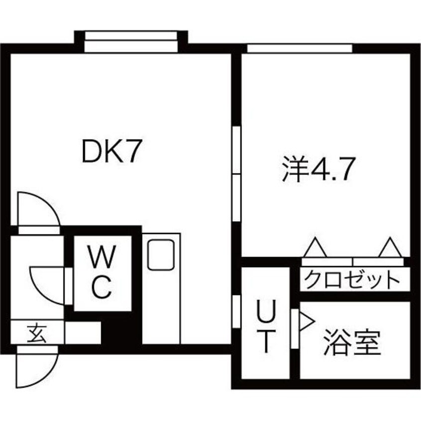 間取図 ecoa北16条