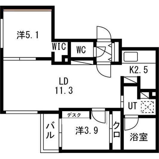 間取り図 Terrace Sakura(テラスサクラ)