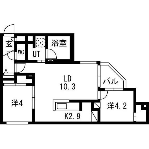 間取り図 Terrace Sakura(テラスサクラ)