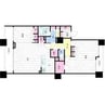 パークホームズ知事公館フォレストレジデンス1303号室 2LDKの間取り