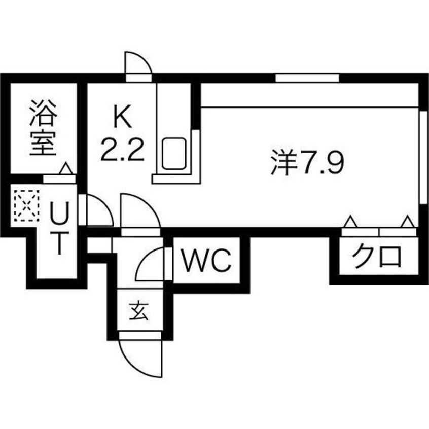 間取図 マンダリン北7条