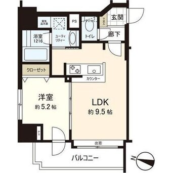 間取図 アルファタワー・札幌ステーションフロント