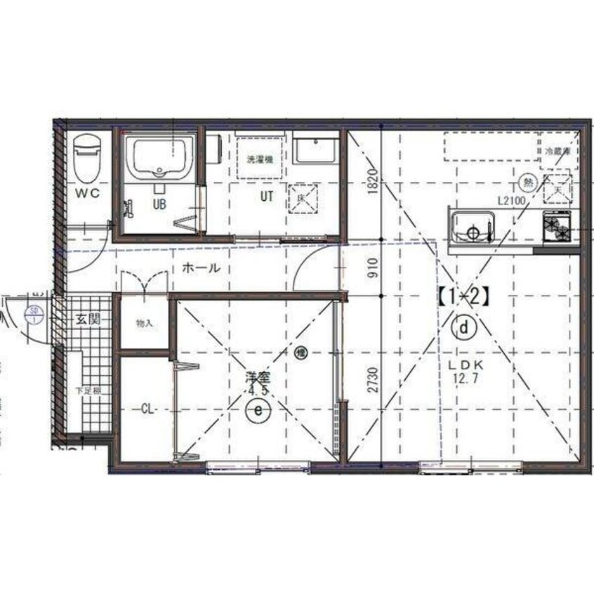 間取図 ラ・フェリーチェ北円山