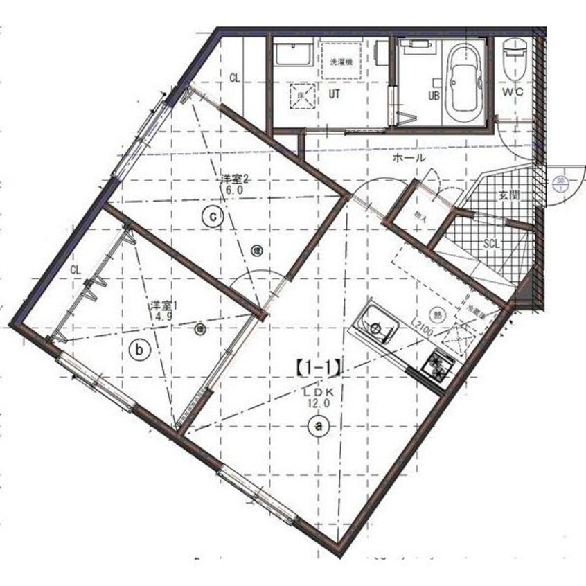 間取図 ラ・フェリーチェ北円山