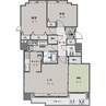 東急ドエルアルス知事公館 3LDKの間取り
