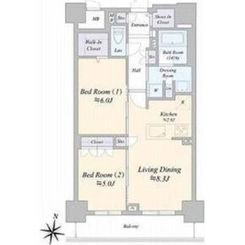 間取図 ジュノール札幌植物園