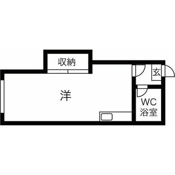 間取図 フォーレスト八軒