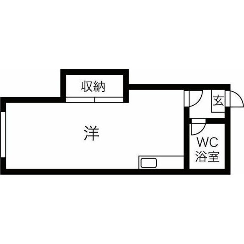 間取図 フォーレスト八軒